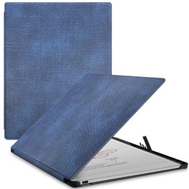 Aippdo Case for Remarkable Paper Pro Tablet 11.8" (Released in 2024), Hard Back Shell Protective Book Folio Cover with Built-in Pen Holder, with Auto Sleep/Wake Function.