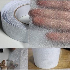 Anti-slip Tape for Indoors, Bathtubs, Stairs, Transparent, Width 2.0 inches (50 mm) x Length 16.4 ft (5 m)