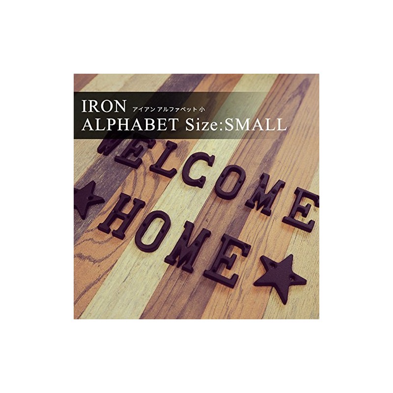 Iron Miscellaneous Goods Iron Alphabet Design: Z Size: Small Z3K