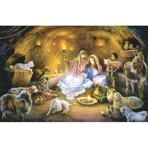 SunsOut No Room at The Inn 1000 Piece Jigsaw Puzzle