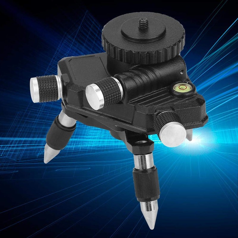 Laser Tripod, 360 Degree Standard Tripod Mount Made of Aluminium