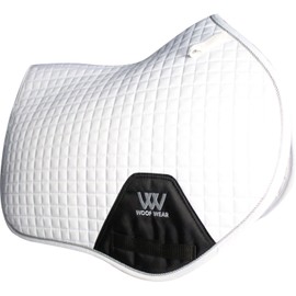 Woof Wear Close Contact Saddle Cloth White