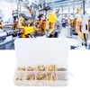240Pcs Brass M2 M3 Hex Standoff Nut Screw Kit for