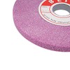 uxcell 7-Inch Bench Grinding Wheels Pink Aluminum Oxide PA 46