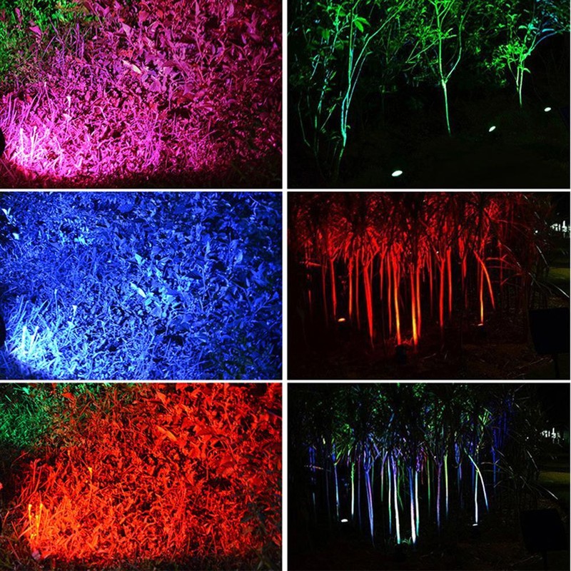 Solar Underwater Pond Lights LED Solar Powered Diving Lamp Projector