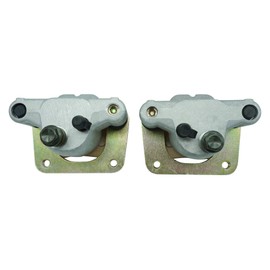 Rear Left Right Brake Caliper Assembly for Polaris UTV Ranger 400 2010-2013 Ranger 500 2011-2013 Ranger 800 Midsize 2013 with Pads 1911614 1911615