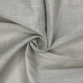 Muslin 100% Egyptian Cotton Fabric Cheesecloth Lightweight 150cm Wide 60'' Silver Grey Price Per Metre, 100cm x 150cm, OHSEWMUSGRY