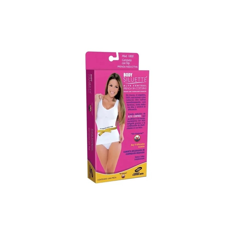 Faja Camiseta Con Top Comprime Abdomen Y Moldea Cintura 1800