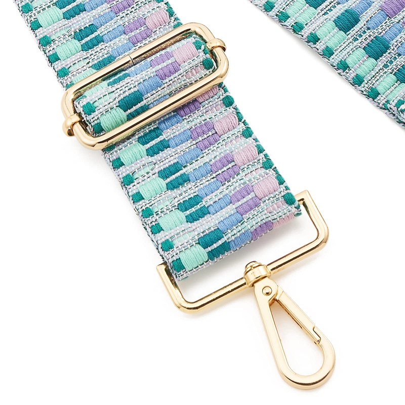 ZOOEASS Wide Shoulder Strap, Guitar Style Adjustable Purse Strap with