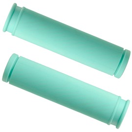 Bicycle Handle Grip for Mountain Bike Cross Bike Non-Slip Rubber Celeste