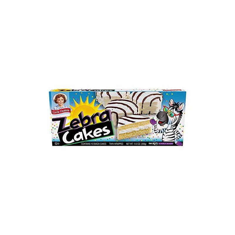 Little Debbie Zebra Cakes, 60 Twin-Wrapped Cakes (6 Boxes)