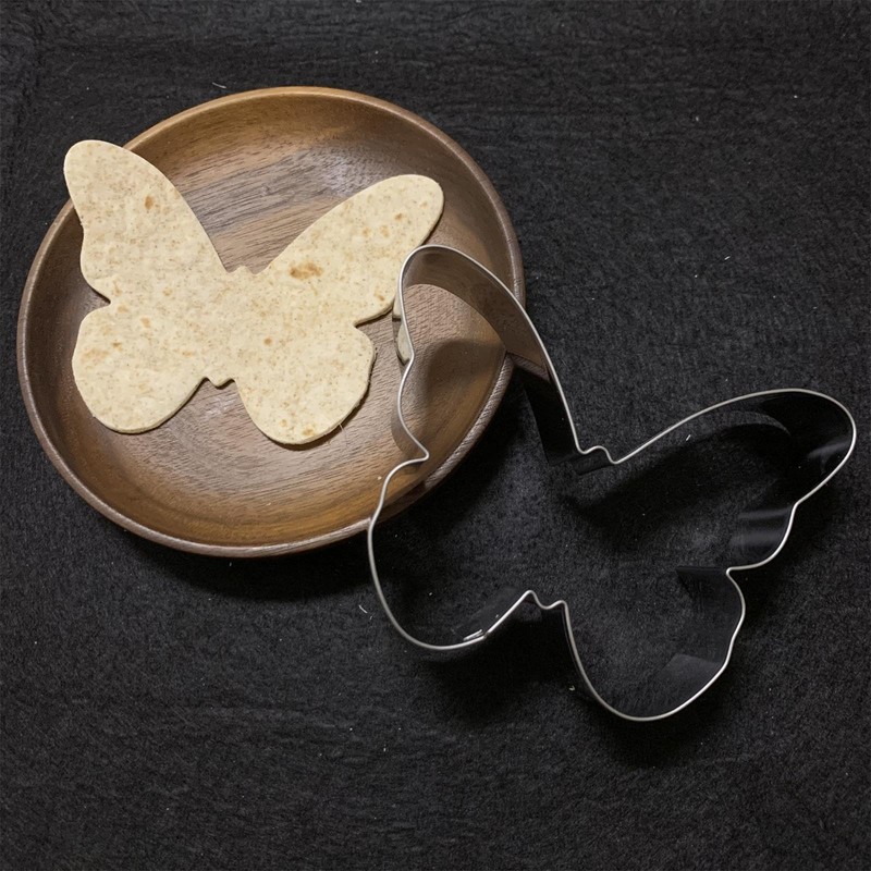 Butterfly Cookie Cutter Set-Size 3.9" 3.1" 2.4"-3 Piece-Butterfly Fondant Biscui