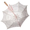 Lady Wedding Lace Umbrella Parasol Sun Umbrellas Party Bridal Photo