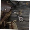 Mipcase Multi-Functional Portable Compass Keychain Zinc Alloy Navigation Tool for