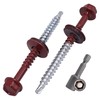 SKIR'CO (Pack of 50) Painted Roofing Screws 4.8 x 60