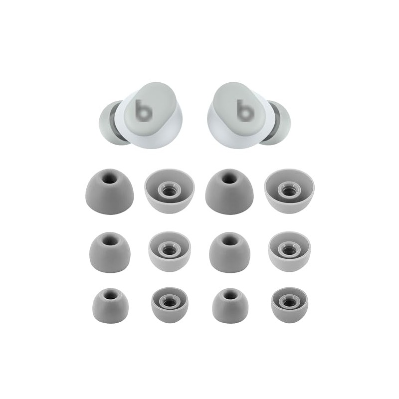 ALXCD Eartips Compatible with Beats Solo Buds, S/M/L 3 Sizes