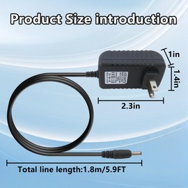 WELURE Charger Replacement for Remington Clippers AC Adapter Power Cord All-in-One Trimmer HK28U-4.5-100, HK28UA-5.0-350 for PG6060, PG6015