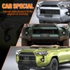 ABS Front License Plate Holder& Frame Bracket- Enhanced Anti- Vibration