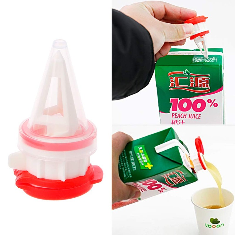JAGETRADE Drink Bag Storage Seal Clip with Milk Cap Milk