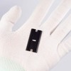 200pcs Plastic Razor Blades, Non-scratch Double Edged, for 1.5-inch Universal