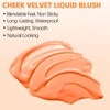 Boobeen Soft Liquid Blush Tint Cheek Blusher, Cream Blush Face