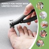 Baluca BALUCA 360 Rotating Jaw Toenail Clippers for Thick Nails