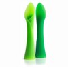 Green Sprout Soft-Tip Training Spoon(2pk), Teething Baby Spoon, Baby Led
