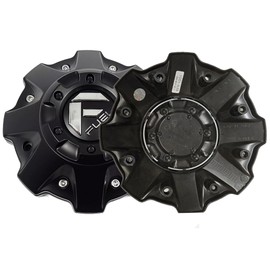 Matte Black Wheel Center Cap for Fuel 1001-63-B Cap M-447 Five and Six Lugs 1pc