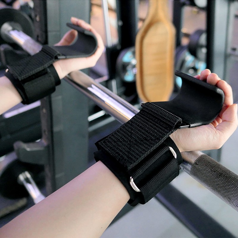 Heavy Duty PRO Weight Lifting Hooks Straps (Pair) - Weightlifting