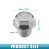 A ABSOPRO Universal Car Oil Drain Plug with Gasket Durable
