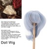 Doll Short Straight Wig Soft Comfortable Realistic 1/4 Doll Wigs