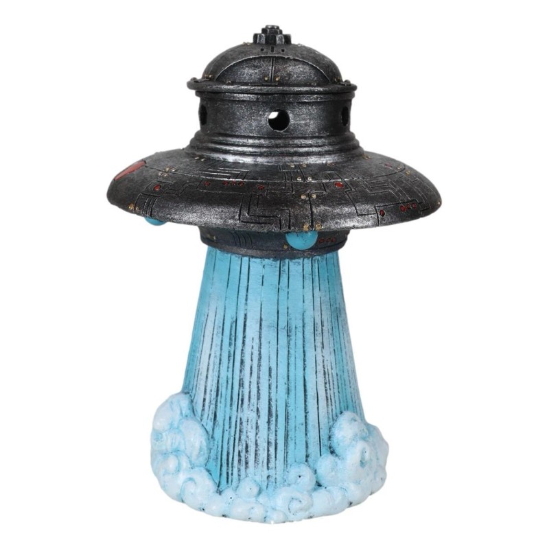 Flying Saucer Spaceship UFO Alien Craft Taking Off Backflow Incense