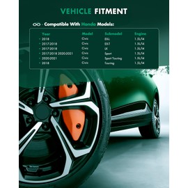 SCITOO CV Axle Shaft Assembly Fit for Honda Civic 44306TBCA01,44306TGGA01,NCV36153,HO8507,Front Left Driver Side,1.5L