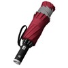 Automatic Open Close Compact Folding Windproof Umbrella with LED Light,