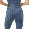 Silver Jeans Co. Women's 70s Flare Leg Denim Jumpsuit, Indigo,