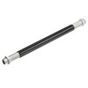 MECCANIXITY 2-Pack Black Iron Electroplated M10 Threaded Extension Rods for