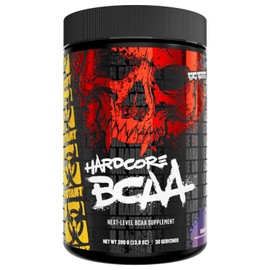 Mutant Hardcore Bcaa - Pre, Intra O Post Entrenamiento - Suplemento De Aminoácidos De Cadena Ramificada Bcaa Next Level - Hidratación + Recuperación - 30 Porciones - Uva 30 Porciones