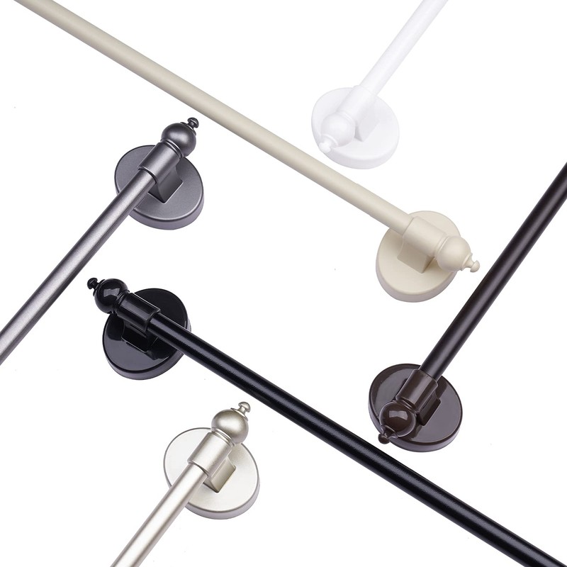 Magnetic Curtain Rods for Metal Doors，Multi-Use Adjustable Appliance for Windows