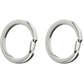 Dot knot kng15 Carabiner, Round Shape, Set of 2, Stainless Steel, Round Carabiner, Key Ring