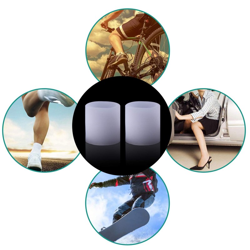 Povihome 10 Pack Big Toe Sleeves, Gel Toe Protectors, Gel