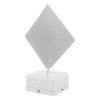 3D Metal Sheet Night Light Rotation Rechargeable Decoration 3D Night