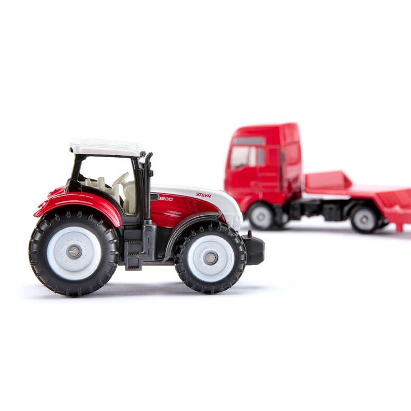 Siku 1764 MAN Truck with Steyr Tractor 1:87, Removable Cab,