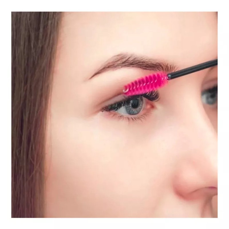 Brush Buddies 50 Brochas Cepillo Pestañas Cejas Maquillaje Extension Sombr