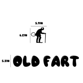 Old Fart Banner Humor Old Man Old Woman Banner for Birthday/Retirement Party Decorations Supplies Over The Hill Birthday Party Supplies