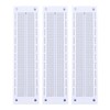 PATIKIL 3 Pcs Breadboard, Solderless Breadboard Large Breadboard 700 Tie