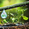 Flat Soaker Hose 50FT for Garden and Lawns, 80% Water-Saving