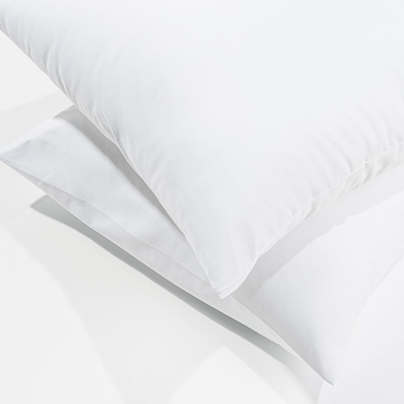 Martian Dreams® 300TC Brushed Microfibre Pillowcases (White, Queen/Standard 50x75cm) |
