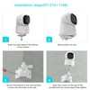Adjustable Corner Wall Mount for eufy Indoor Cam E30, C210