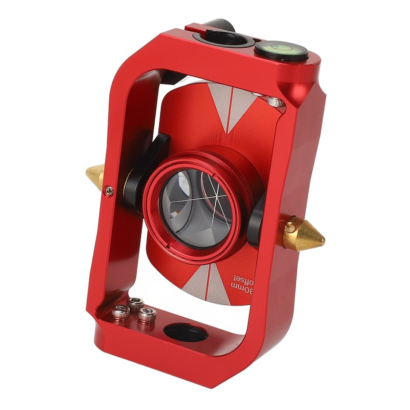 Total Station Rotating Prism 0/‑30mm Offset Prism Reflector Mini Surveying