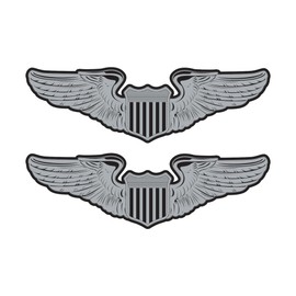 Air Force Pilot Wings Decal 4.5 Inch 2-Pack